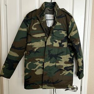 Warm military jacket